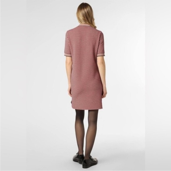 New! Marc Cain Kitted Polo Dress - Picture 4 of 12